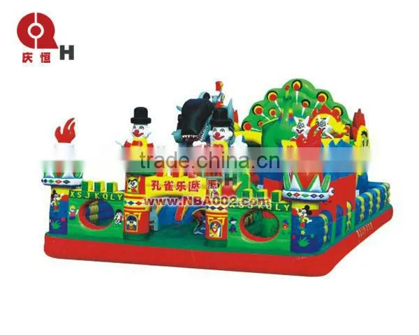 QHIC10 Cartoon Commercial Inflatable Bouncer for Kids