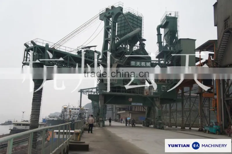 bulk material ship loader system