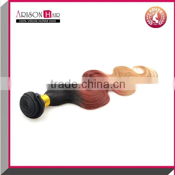 New Products Brazilian body wave ombre hair extension lace closure