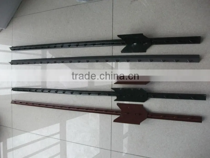 utility square deal steel studded galvanized cheap used t posts for sale