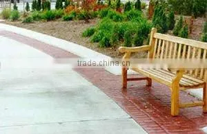 Inorganic yellow pigment for construction