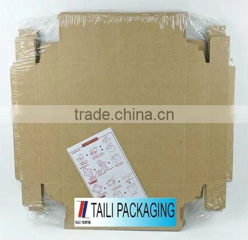Recycled kraft paper gift boxes brown kraft box