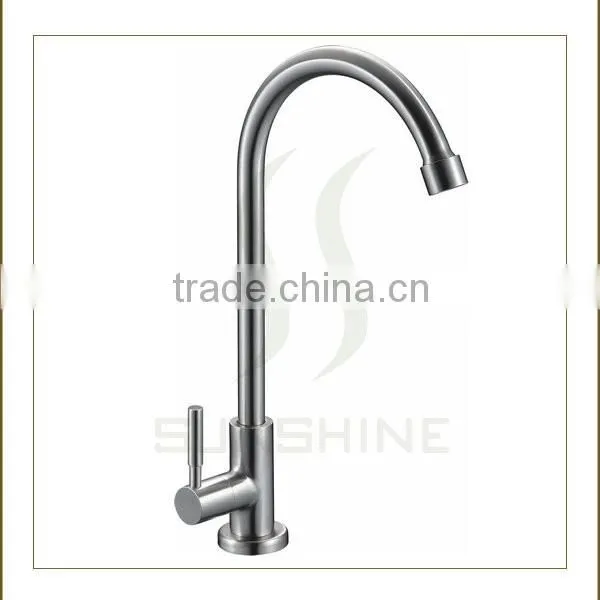 SSNE001 Stainless Steel Cold Water Designer Kitchen Taps