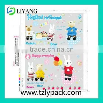 Heat Transfer Foil for Plastic Container