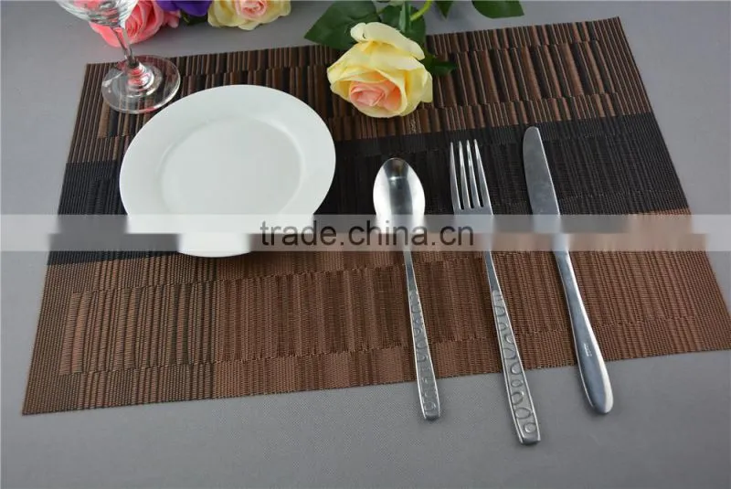 PVC insulation kitchen placemat table decoration washed clean breakfast lunch dinner