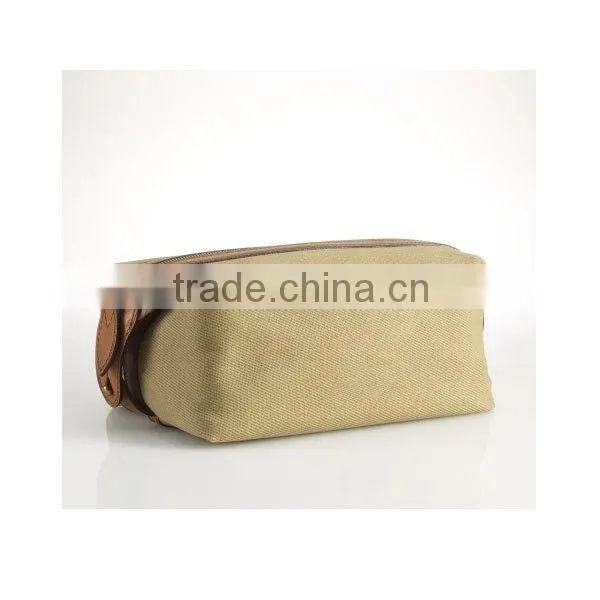 high quality men canvas shaving kit travel hotel shaving kit