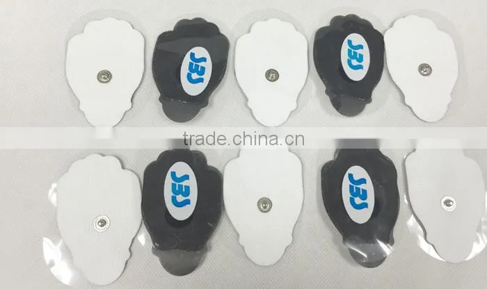 Replaceable stick electrode pads for tens/muscle stimulator