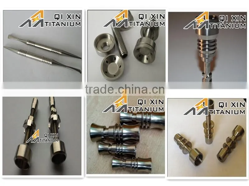 Domeless Gr2 Titanium Nails