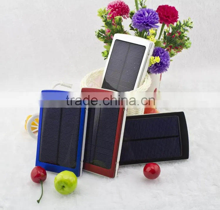 Solar Power Bank Charger Waterproof Solar Mobile Charger For for Cell Phone XH-SR