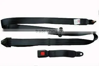 Static 3-points car seat belts
