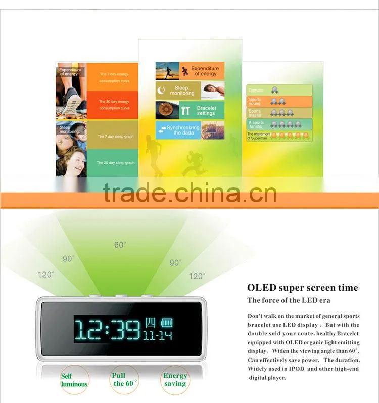 Oled Smart Bluetooth 4.0 Health Wristband Digital Fitness Wristband