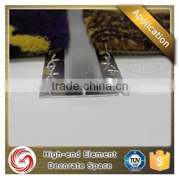 Wear-resisting carpet cover strips laminate square edge trim carpet edge trim