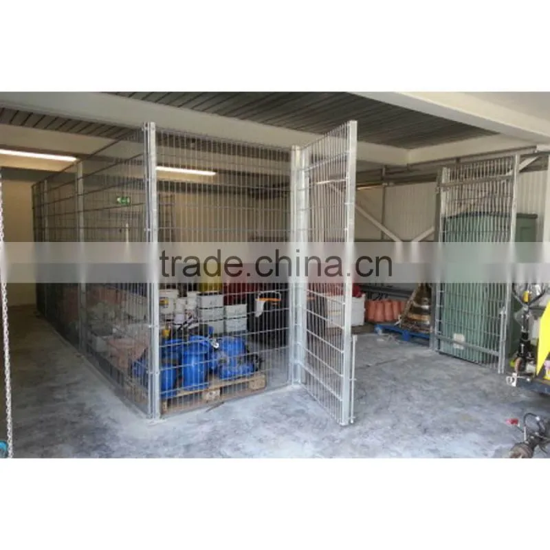galvanized wire mesh storage fence