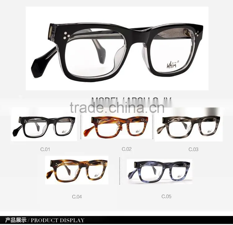 2016 Factory Fashion Eyewear Frame Acetate Optical Frames Italy Eyeglasses Frames