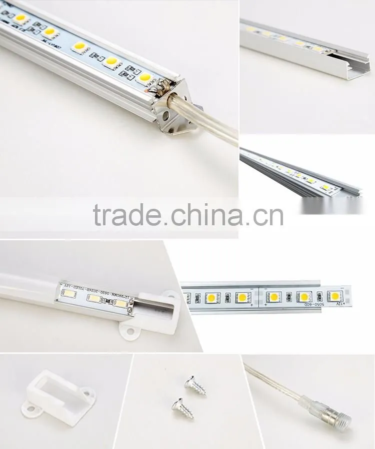 Low power high brightness led profile aluminium led pvc profile for led strip