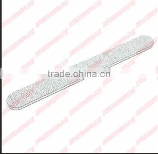Factory priceProfessional High quality White Sanding Zebra custom printed nail file100/180,80/80