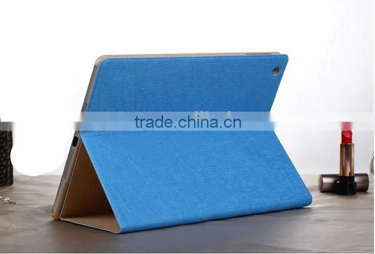 Luxury Leather Ultra Thin Smart Stand Case Cover for iPad Air 2 iPad 6