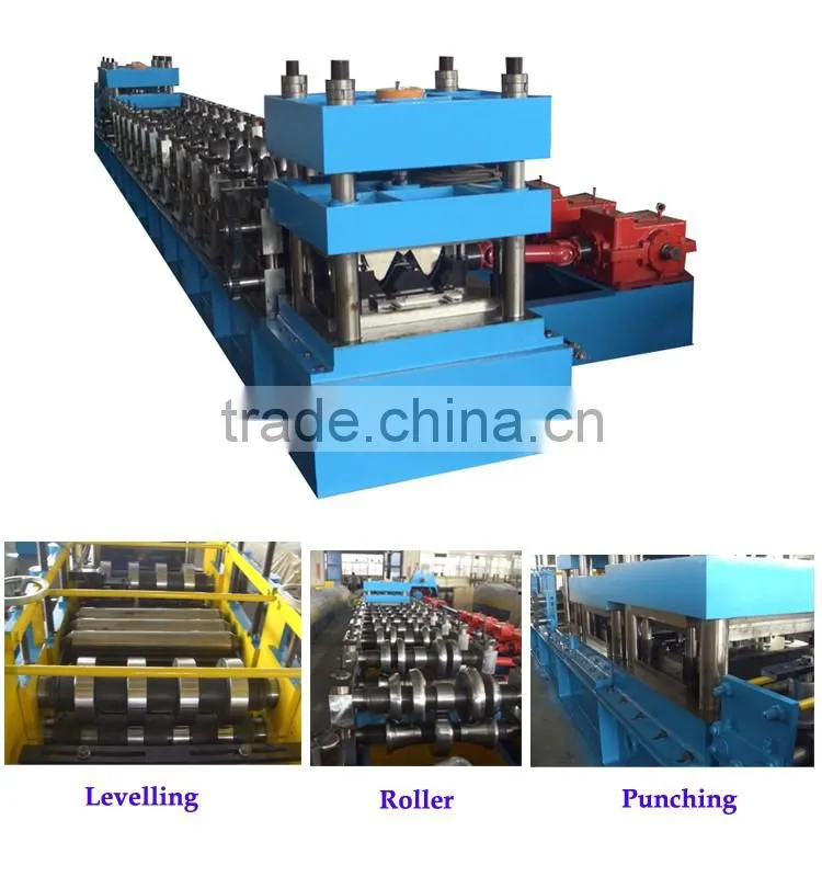 crash barrier highway guardrail roll forming machine