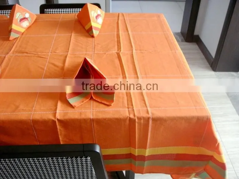 Embroidered Table cloth dish cloth
