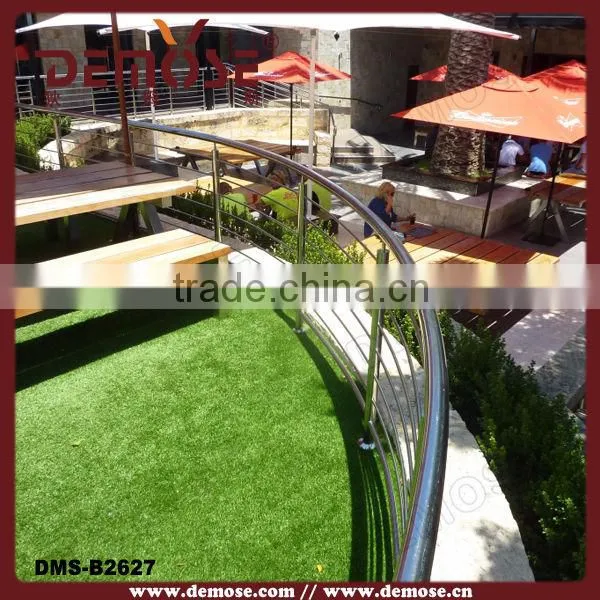 aluminum square pipe railing stair handrail