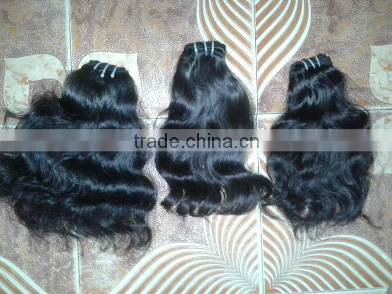 2013 wholesale unprocessed 5A grade 100% virgin indian hair factory price