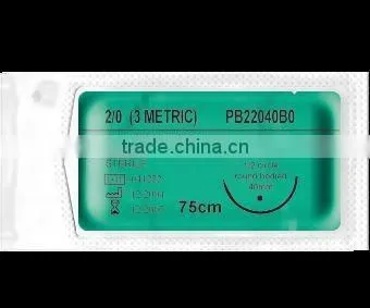 Sterile nylon suture pack