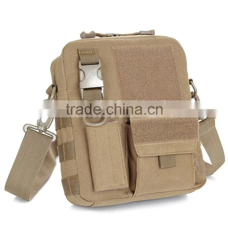 Outdoor multifunctional sport camouflage nylon mini messenger bag