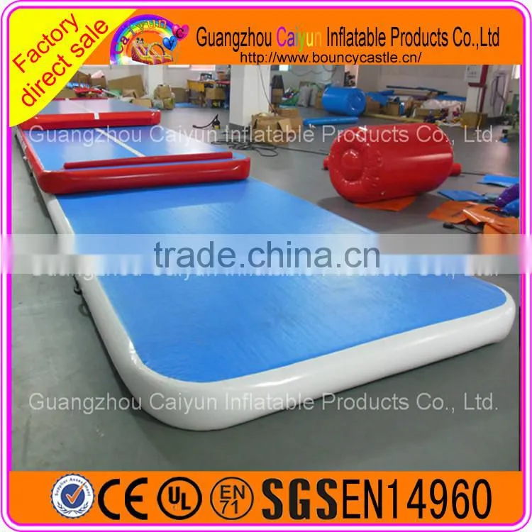 Hot sale Inflatable Air Track Gymnastics , Tumbling Air Track , Air Track Drill For Gym