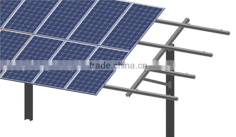 Solar ground mounting system High Efficiency Residence solar Photovoltaic stents steel support