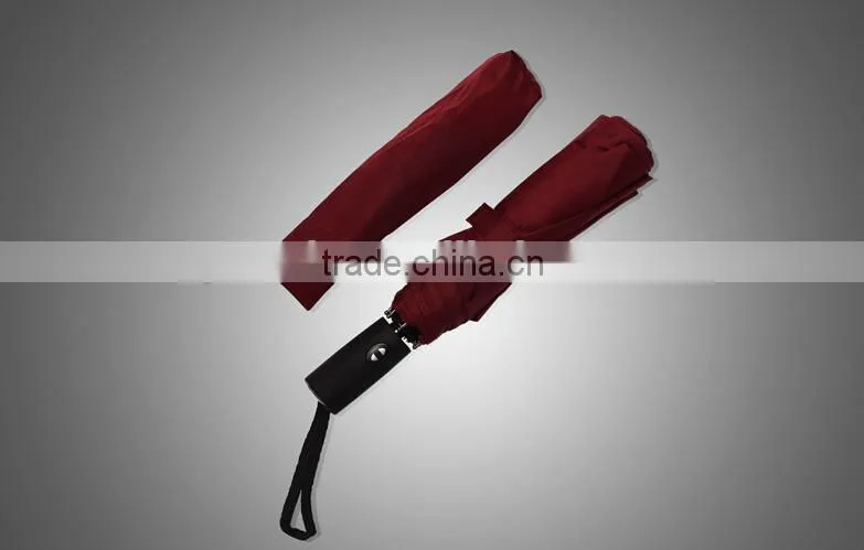 customize advertising 3Fold full auto body cheap mini outdoor Umbrella