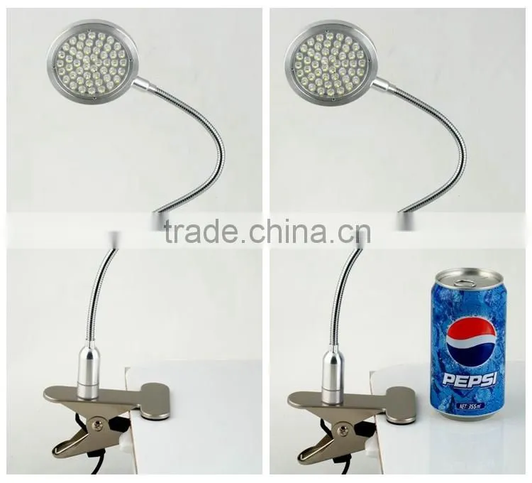 3.6W touch led table lamp, light led lamp with clip and gooseneck