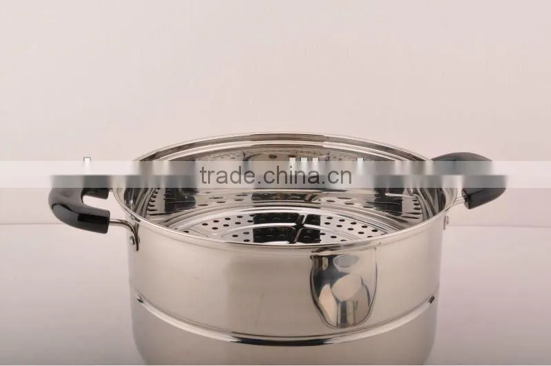 New arrival Stainless Steel Induction steam cooking pot steamer
