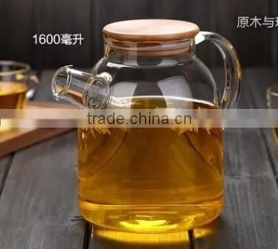 600ml borosilcate glass teapot set cat tea kettle unique tea kettle