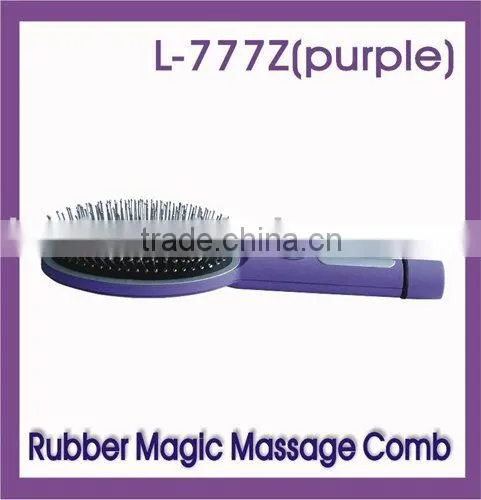 Multifunctional wash one's hair massor brush With wash one's hair,knead, combing effect 1 AA dry battery