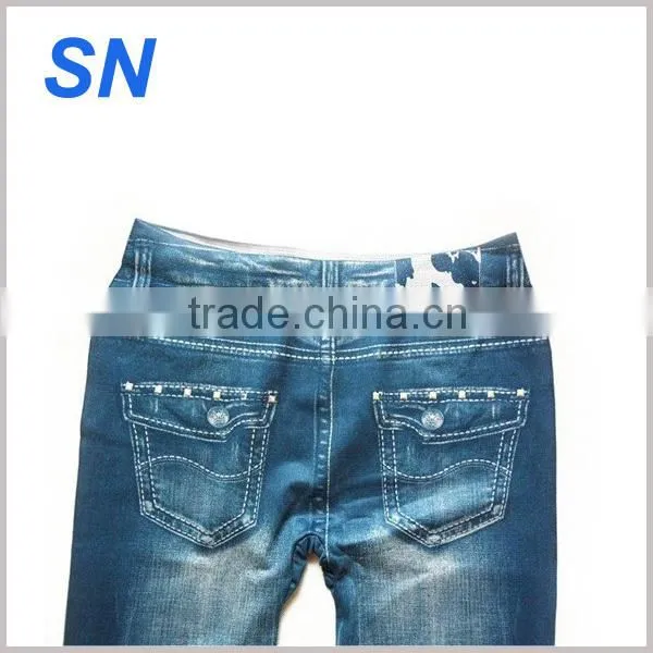 Ladies Sexy denim leggings Jeans leggings