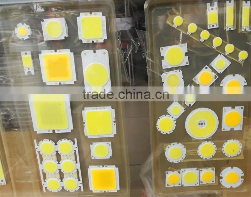 Epistar Bridgelux COB LED chip round high bright RA>85 high lumen 3W 5W 7W 9W 10W 12W 15W 18W 20W 30W