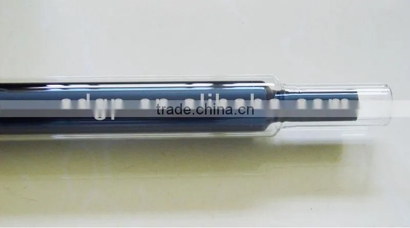 Full-glass Four-cavity Neck Shrinkage Solar Super Heat Conduction Collector Tube