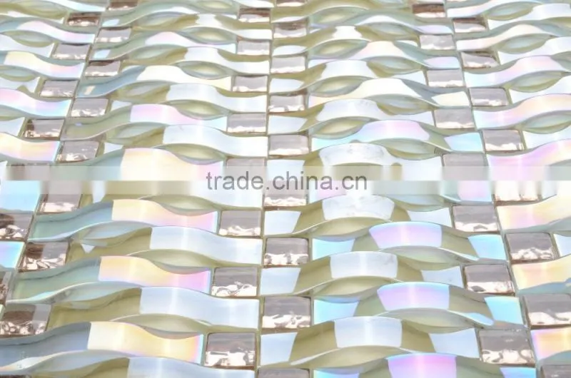 GT004 300X300mm foshan factory new design hot style curved border tile