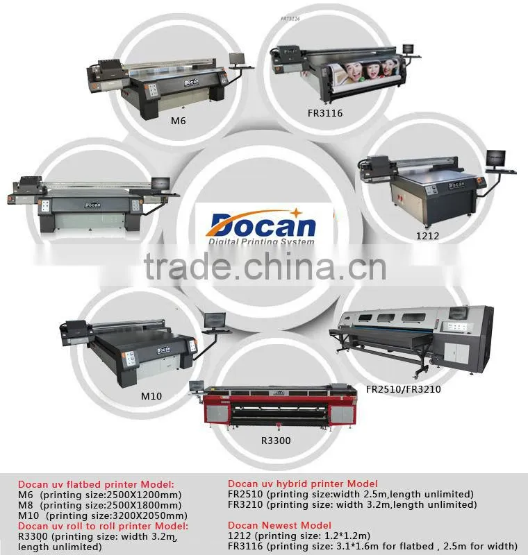 wide format digital flatbed printer uv printing machine