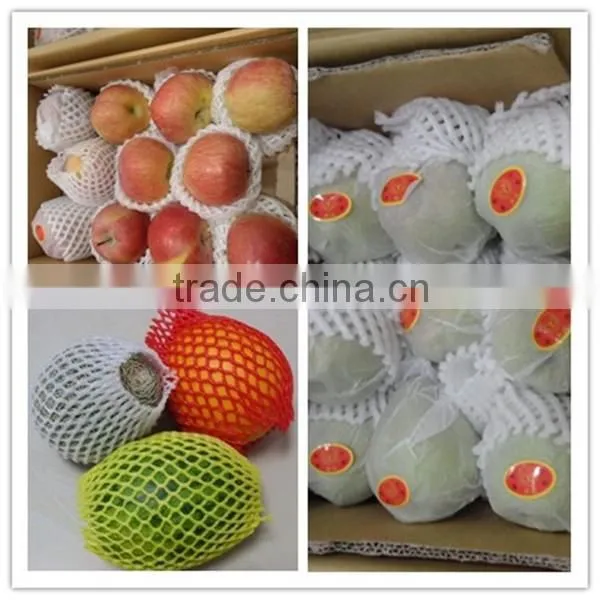 EPE foam sleeve net for fruit packaging