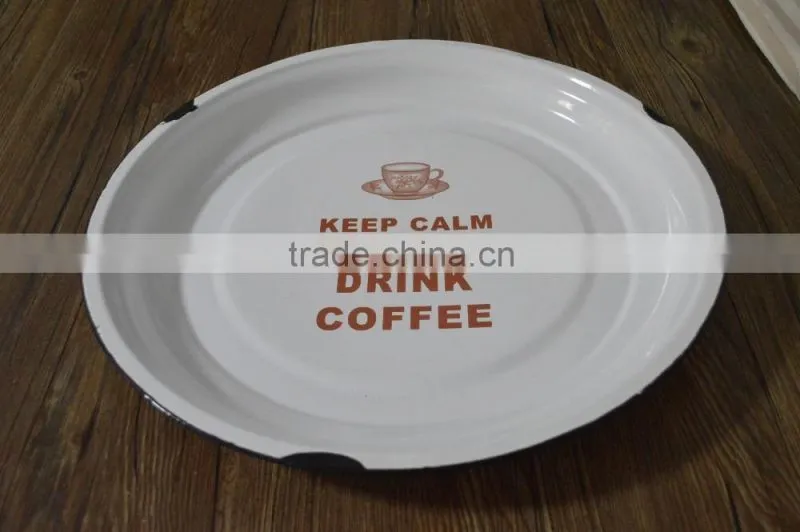 Enamel tray