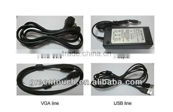 19 inch desktop LCD touch screen monitor, POS display, interactive display
