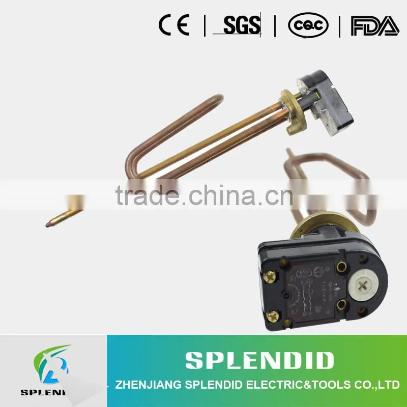 CE Electric heating element with temperature control