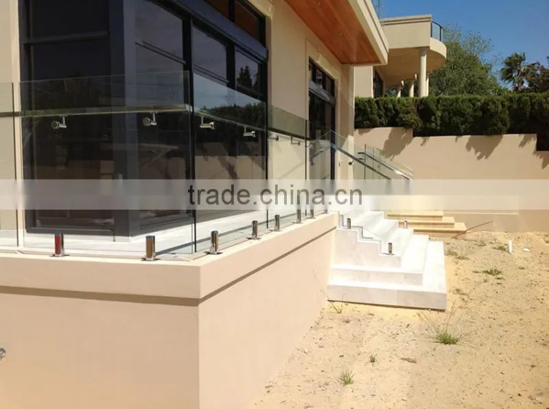 316 stainless steel frameless glass railing spigot
