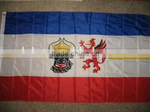 Customized Waterproof printed flags Screen Printing car flag and Full Colors UV Resistant custom flags -- DH 17634