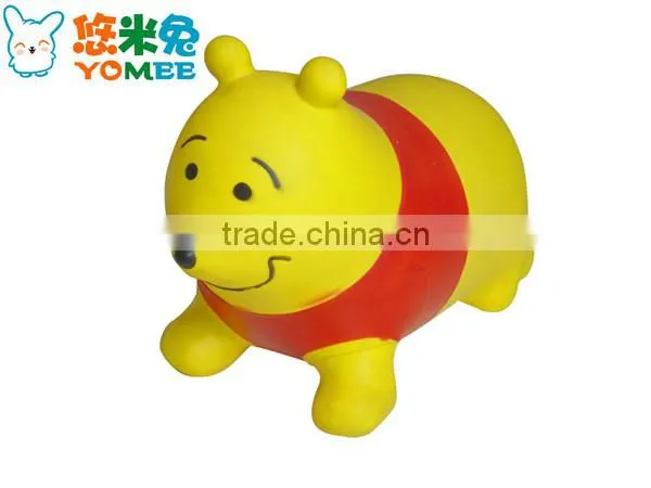 rubber inflatable toy animal