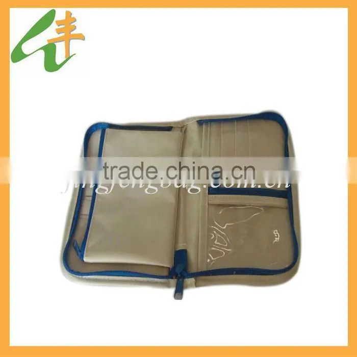 Latest design polyester card holder/lady's elegant wallet