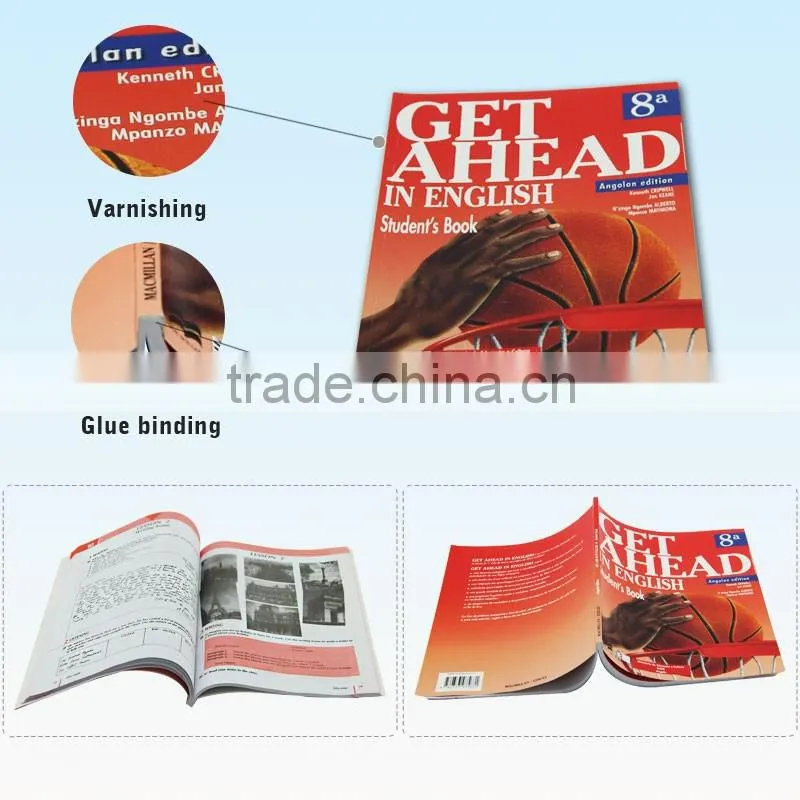 High quality wholesale custom book printing / good quality book printing service