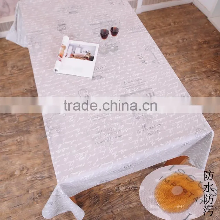 Eco-friendly printed tablecloth , table cover