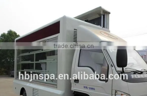 Export truck RHD led advertising truck for sale